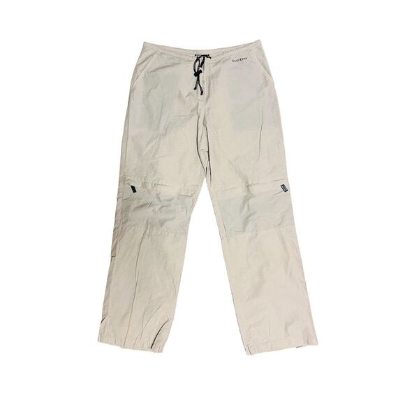 BEBE Cargo Drawstring Lightweight Convertible Pants Women's Size L - Picture 8 of 8